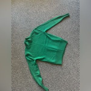 JCrew Cashmere mockneck sweater size small in autumn pine